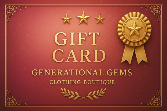 Generational Gems pink/red Achievement-themed gift card design (gold accents, stars, or celebratory elements)